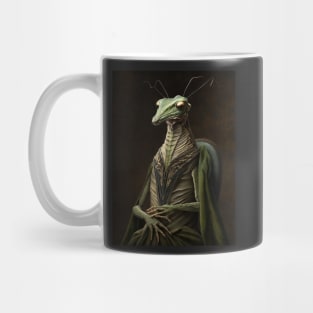 Royal Portrait of a Praying Mantis Mug